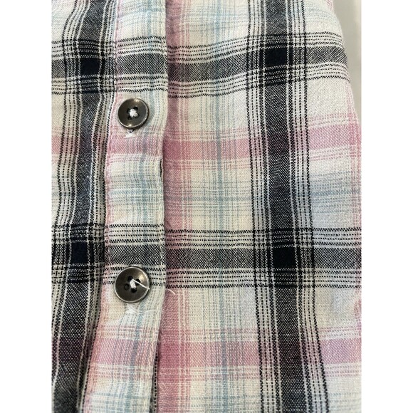 Ruum Girls Long Sleeve Button Down Shirt Ruffle Detail Size 4T - Picture 7 of 7